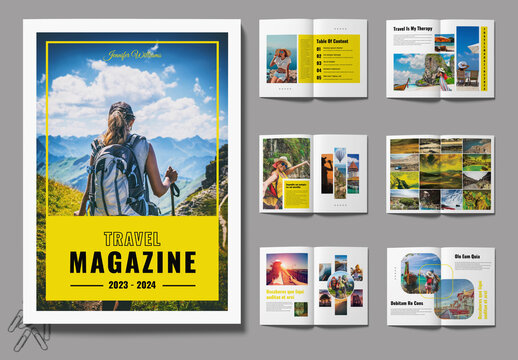 Travel Magazine Design