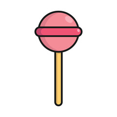 Lollipop icon vector on trendy design