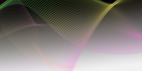 abstract colorful background with waves