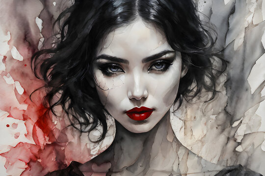 portrait of a woman, ganerative ai