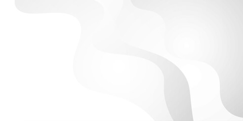 Abstract wavy background and geometric design with white and gray paper cut curve overlap design modern futuristic background Geometric layered curve line white background,modern white wavy background