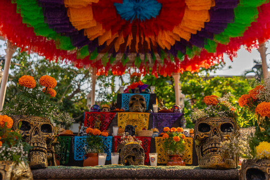 Altar de d&iacute;a de muertos