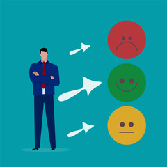 Investment asset allocation and balancing concept Businessman investors make pie charts to balance their portfolios to suit risk and return. © ABC-XYZ