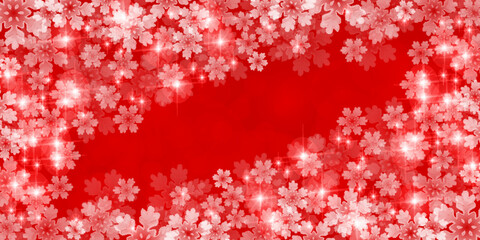 クリスマス　雪　冬　風景　背景