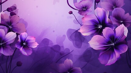 flowers background  generated by AI