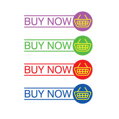 buy now button design. cursor sign and symbol.