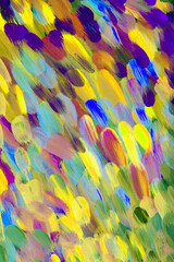 Vibrant yellow purple colorful abstract background