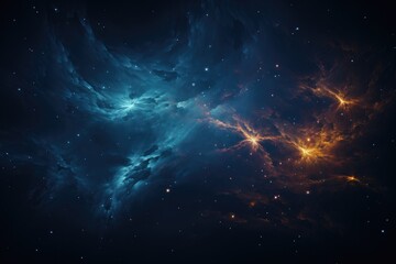 Fototapeta premium Galaxy Space. cosmos and star background. Generative AI