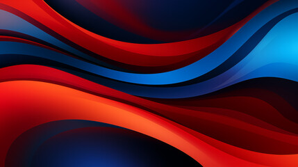 Abstract red and blue background
