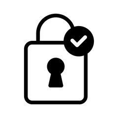 Lock Password Approve Dualtone Icon
