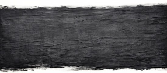 On a backdrop of white paper there is a pastel texture created by black charcoal The artwork...
