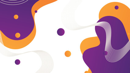 Abstract colorful geometric background. Liquid color background design