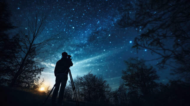 Stargazing On Labor Day Night Celestial, Background Image, Hd