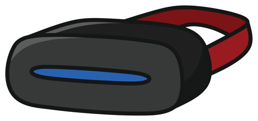 VR Icon Gadget Equipment Video Game Equipment Vector Illustration