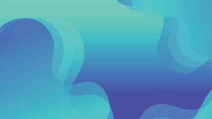 Abstract liquid wave background with blue color background