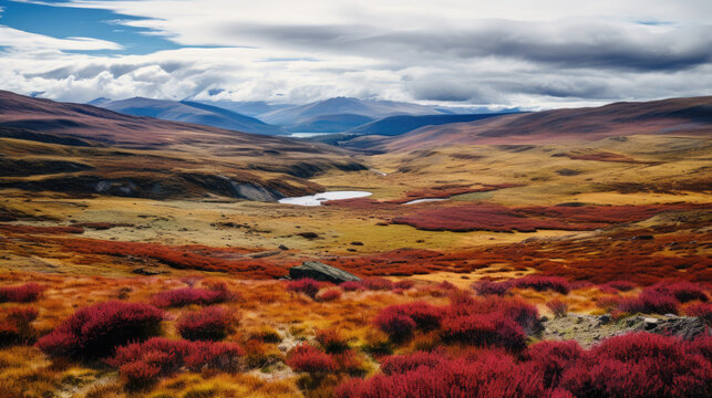 The Colorful Landscapes Of Sumapaz Pramo Highland , Background Image, Hd