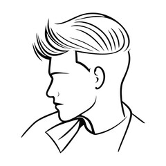 Man Profile Silhouette