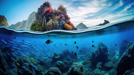 The Vibrant Underwater World , Background Image, Hd