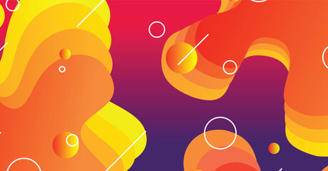 Abstract liquid wave background with colorful background