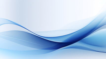White and blue abstract wave background
