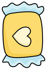 Baby Pillow Cartoon, Cute Baby Items and Toy Accessories Vector Illustration, Cute Baby Equipment, Accessories, and Toy Item