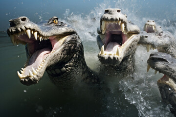 Nature crocodile mouth wildlife reptile alligator predator