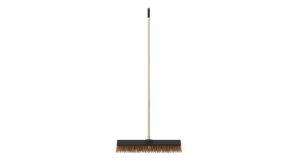 broom isolated on white