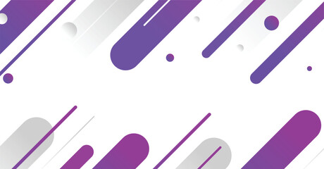 Abstract minimal geometric shape background with gradient