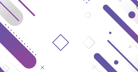 Abstract minimal geometric shape background with gradient