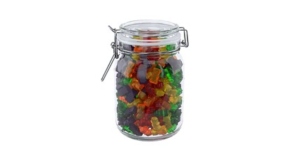 Gummy bear in a bowl