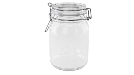 Glass jar