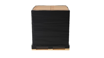 Boxes packed on a pallet