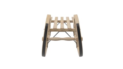Wooden sled