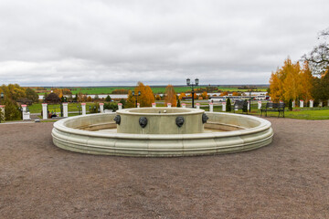 Fototapeta premium Shot of the colorful autumn trees. Outdoors
