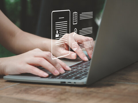 HR that checks the introduction documents when recruiting or applying for a job Verifying the qualifications of job applicants Work history business ability