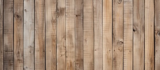 Fototapeta premium Vertical boards of rough unpainted aged wood forming a wall