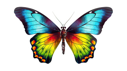 Colorful butterfly Ai Generative