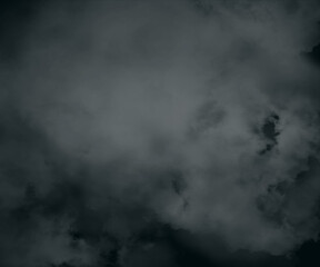 smoke on black color abstract watercolor background