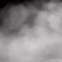 smoke on black color abstract watercolor background