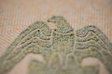 twenty paper dollar bill macro. Super Macro for a twenty dollar bill. Financial Wealth: Capital and Profit in Banking and Investment. Financial growth symbolized by currency and lettering.