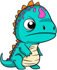 cartoon dinosaur illustration clip art