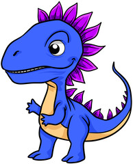 cartoon dinosaur illustration clip art