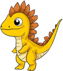 cartoon dinosaur illustration clip art