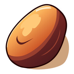 potato in illustration style