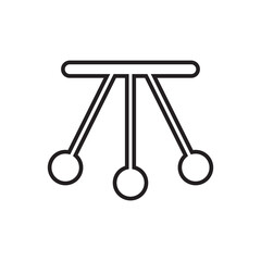 pendulum icon design vector isolated