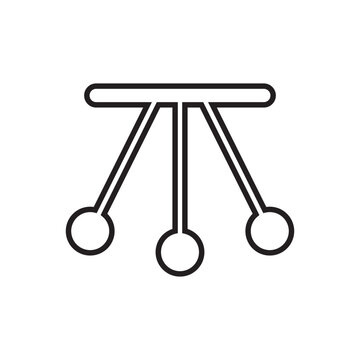 pendulum icon design vector isolated