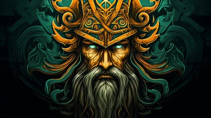 Odin - The nordic god of wisdom and allfather