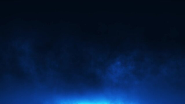 abstract blue clouds background animation, 4k seamless loop
