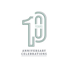 anniversary celebrations Logo Colletions Template