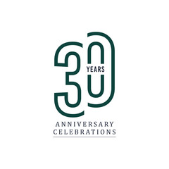 anniversary celebrations Logo Colletions Template